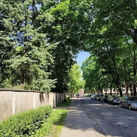 アパート уютный лофт среди старых парков