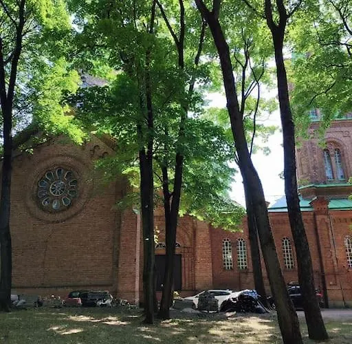 Apartment уютный лофт среди старых парков *