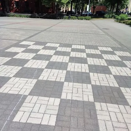уютный лофт среди старых парков 아파트 리가