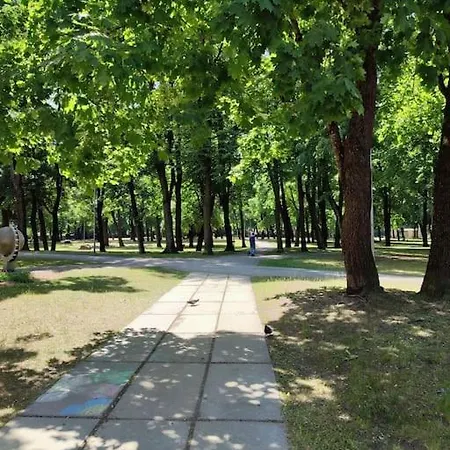 уютный лофт среди старых парков Apartament *
